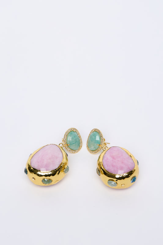 Rosé Soleil Earrings